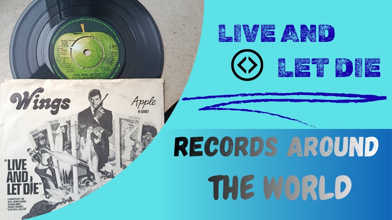 LIVE AND LET DIE :RECORDS AROUND THE WORLD #vinyl #vinyloftoday #paulmccartney