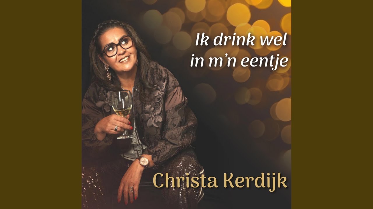 Ik drink wel in m'n eentje.