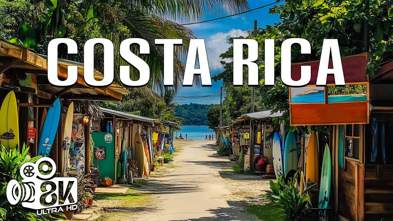 Maravillas de Costa Rica | Belleza salvaje entre ríos y montañas | Viaje en 8K