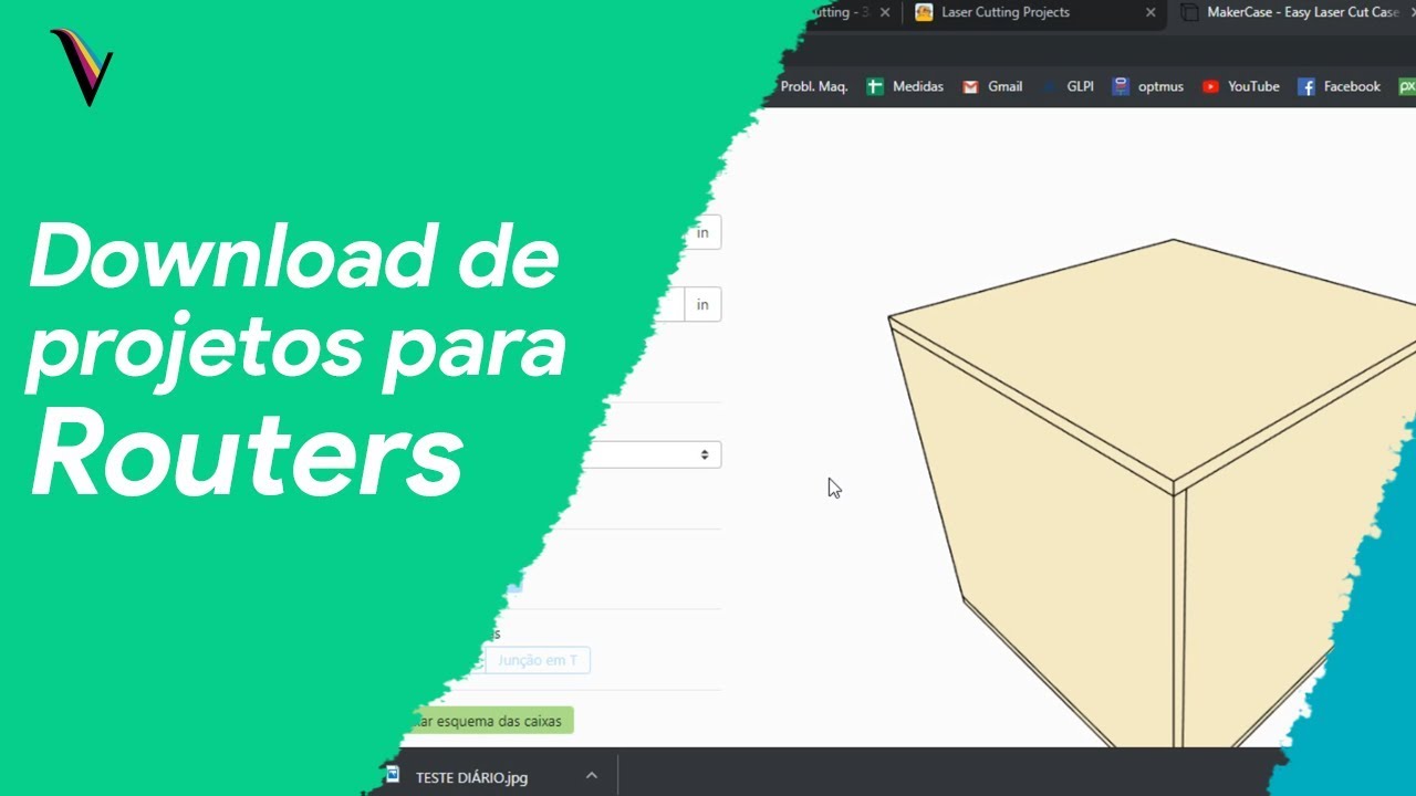 Visutec | Router laser |  Como baixar arquivos de projetos em MDF