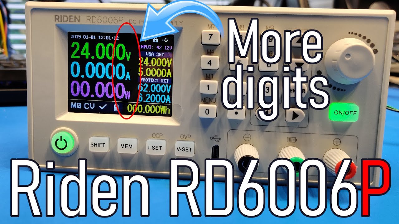 SDG #207 The New High Precision Riden RD6006P Power Supply from Banggood