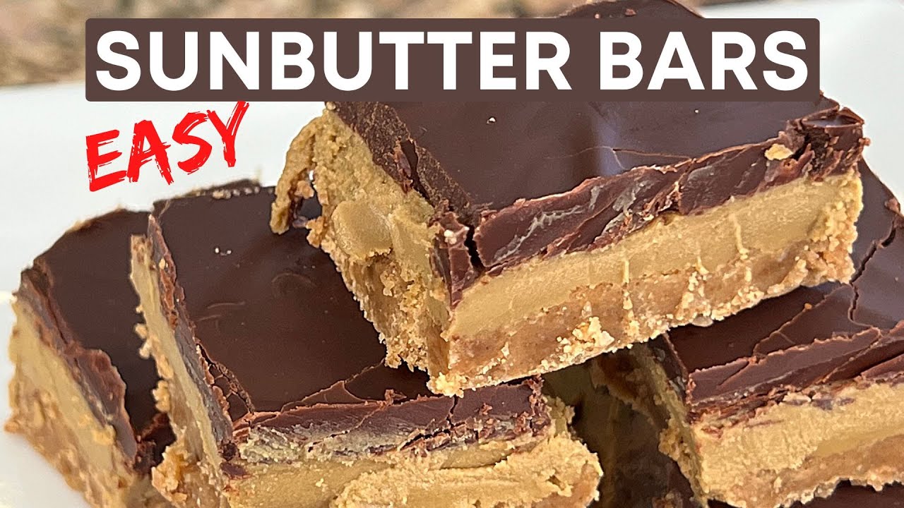 Sunbutter Bars - Are They Better Than Peanut Butter Bars?
