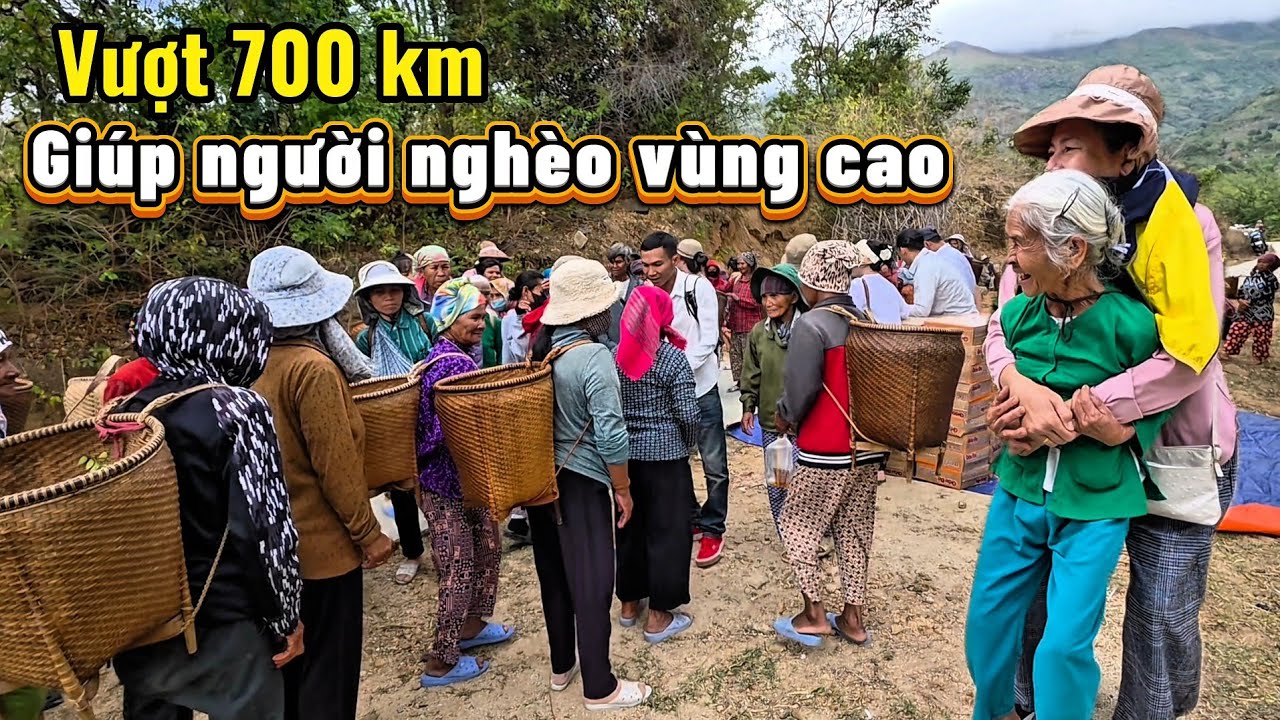 VƯỢT 700 KM đến VÙNG CAO tặng quà cho người nghèo || 529