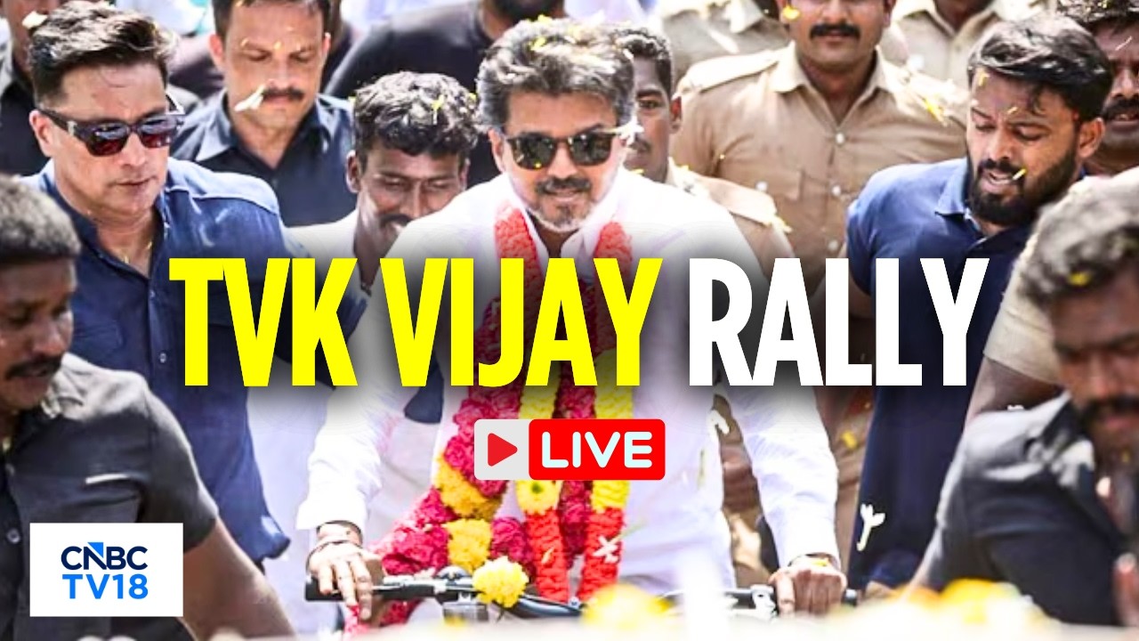 🔴TVK Vijay LIVE: Vijay Rally in Chennai | TVK Vijay Speech LIVE | TN Election 2026| DMK Vs TVK |N18L