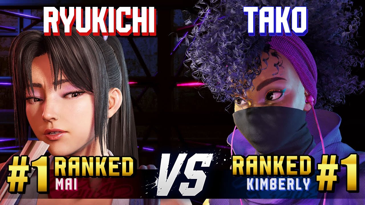 SF6 ▰ RYUKICHI (#1 Ranked Mai) vs TAKO (#1 Ranked Kimberly) ▰ High Level Gameplay