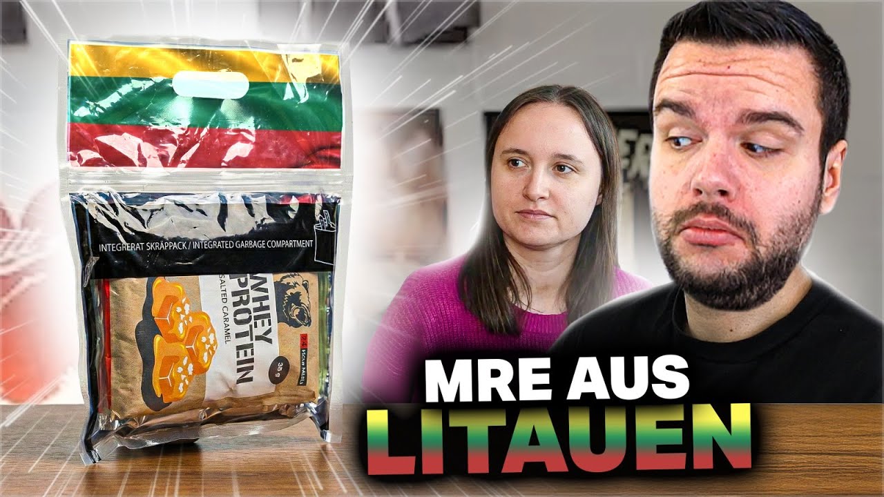 Endlich mal wieder ein MRE mit Steve! LITAUEN! 😁 Let's Eat MREs Teil 12 mit STEVE