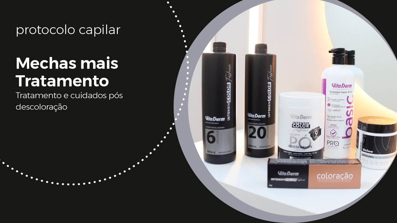 Mechas mais Tratamento - Cuidados Pós descoloração
