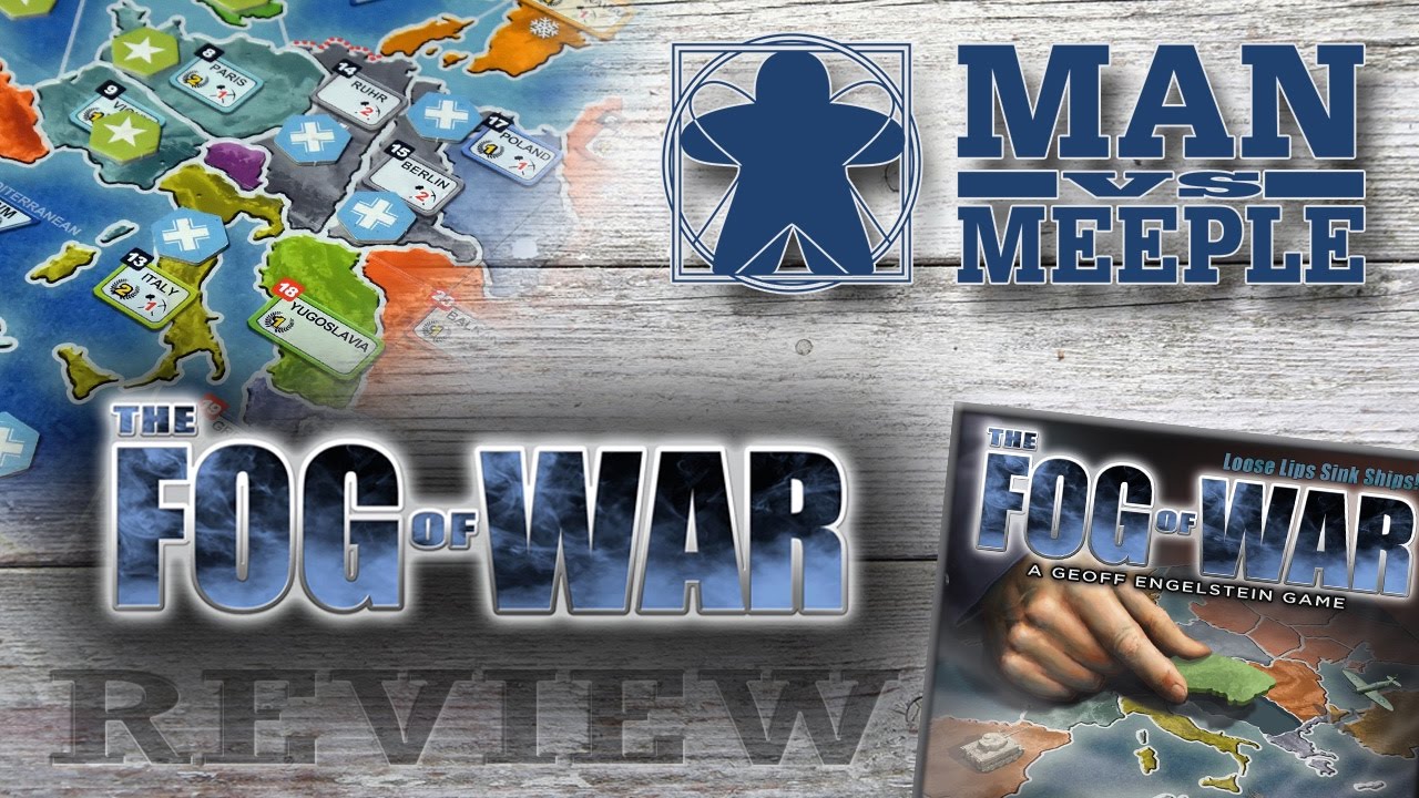 The Fog of War (Stronghold Games) Review by Man Vs Meeple