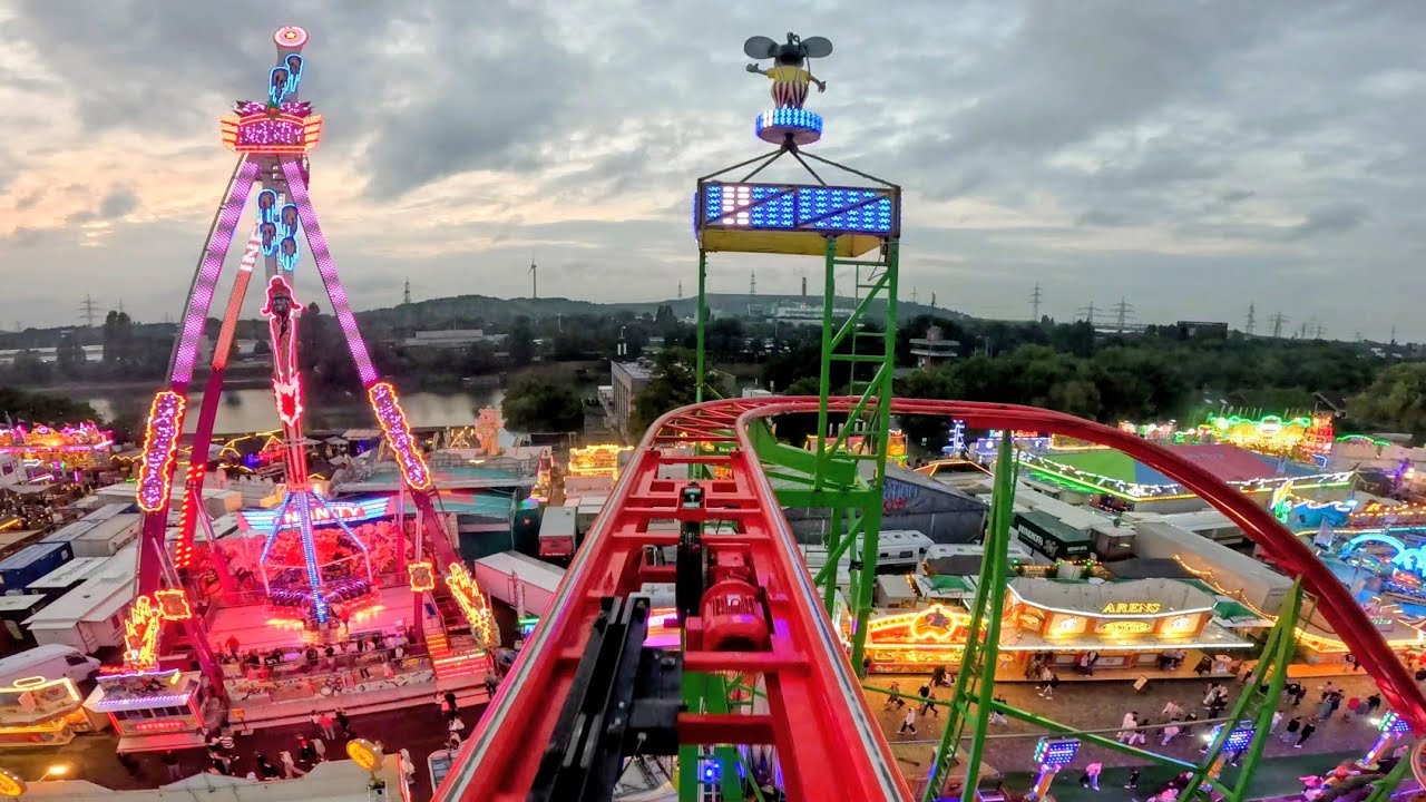 Wilde Maus XXL - Eberhard ( Onride / POV ) [ Cranger Kirmes Herne 2025 ]