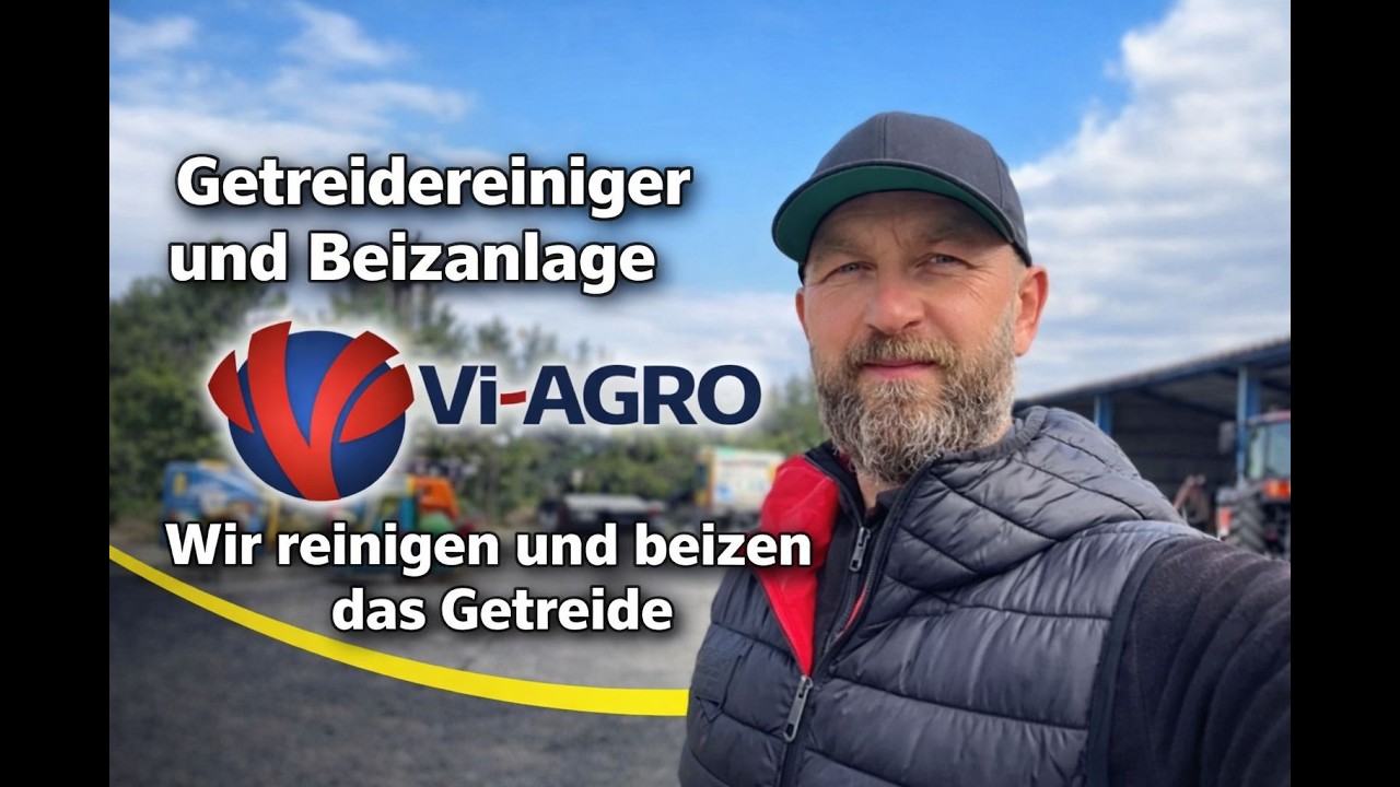 Getreidereiniger und Beizanlage VI-AGRO Wir reinigen und beizen das Getreide.
