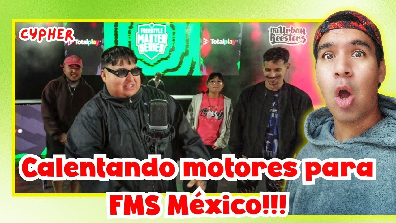 JONY BELTRÁN, AZUKY, XHAVEZ en el Cypher de FMS México🔥🔥🔥