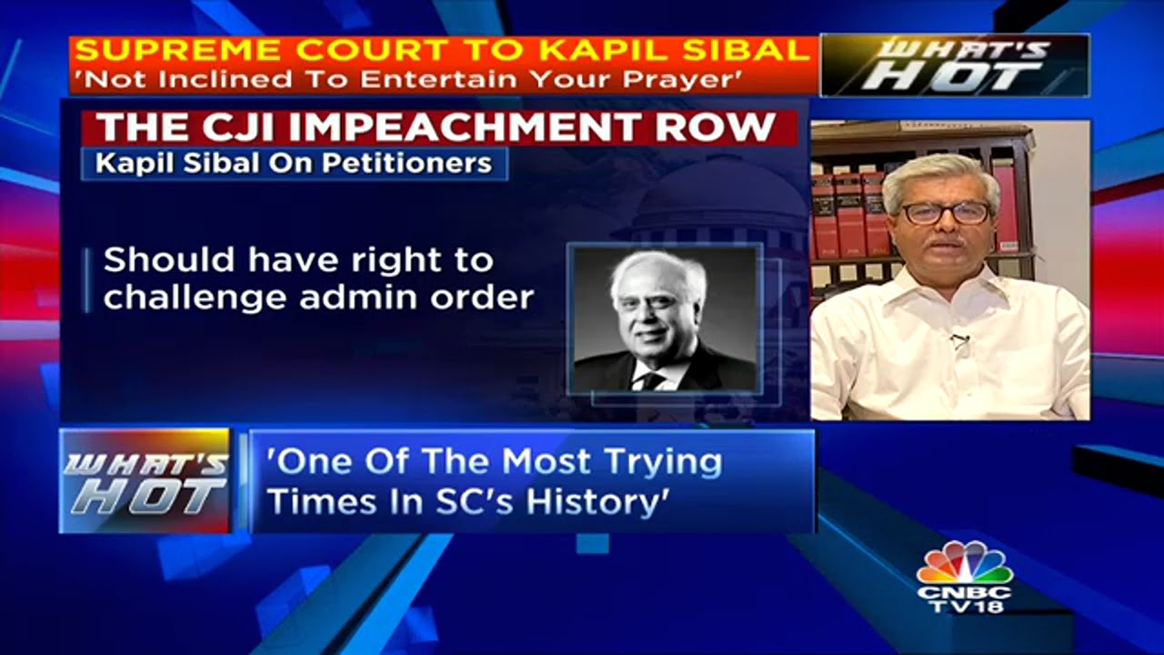 CJI Impeachment Row (Part 2): Dushyant Dave