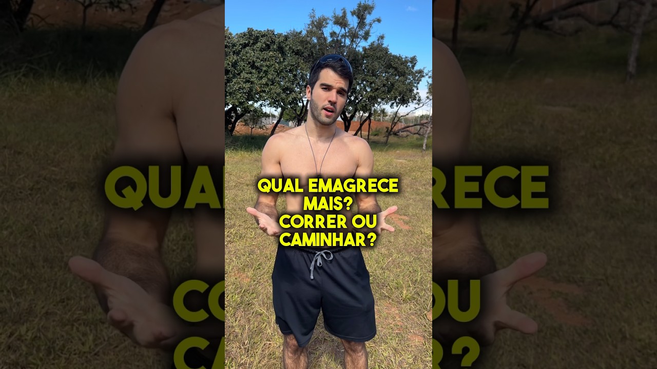 Qual emagrece mais? Correr ou caminhar? #caminhada #corrida #gordura #emagrecimento #exercicio
