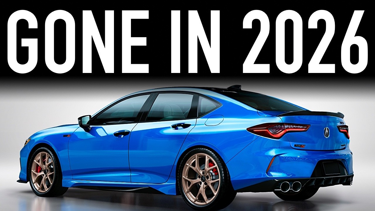 These Vehicles are DISCONTINUED for 2026