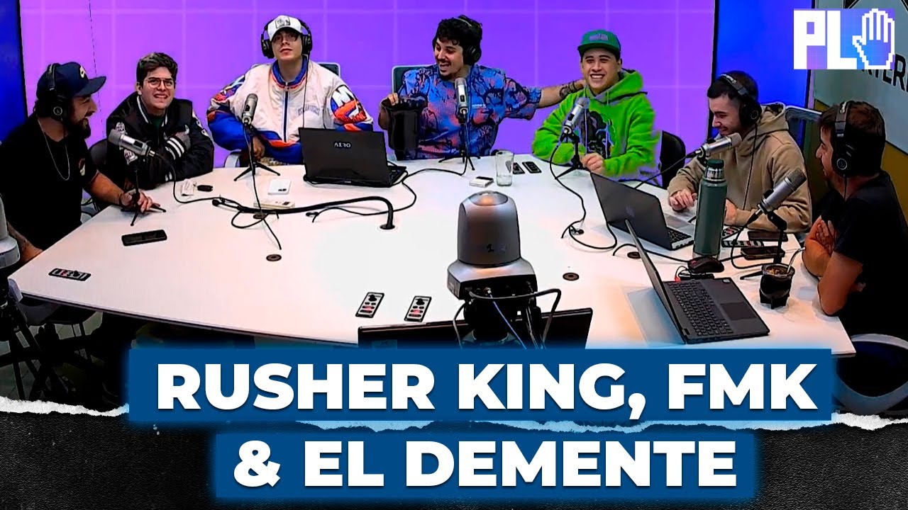 RUSHER KING, FMK Y EL DEMENTE en 