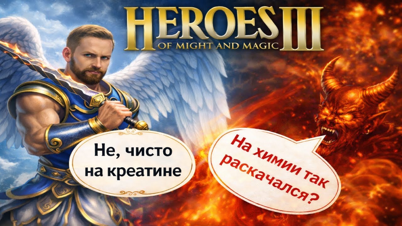 Heroes 3. Учусь выходить на 116-117. Jebus Cross.
