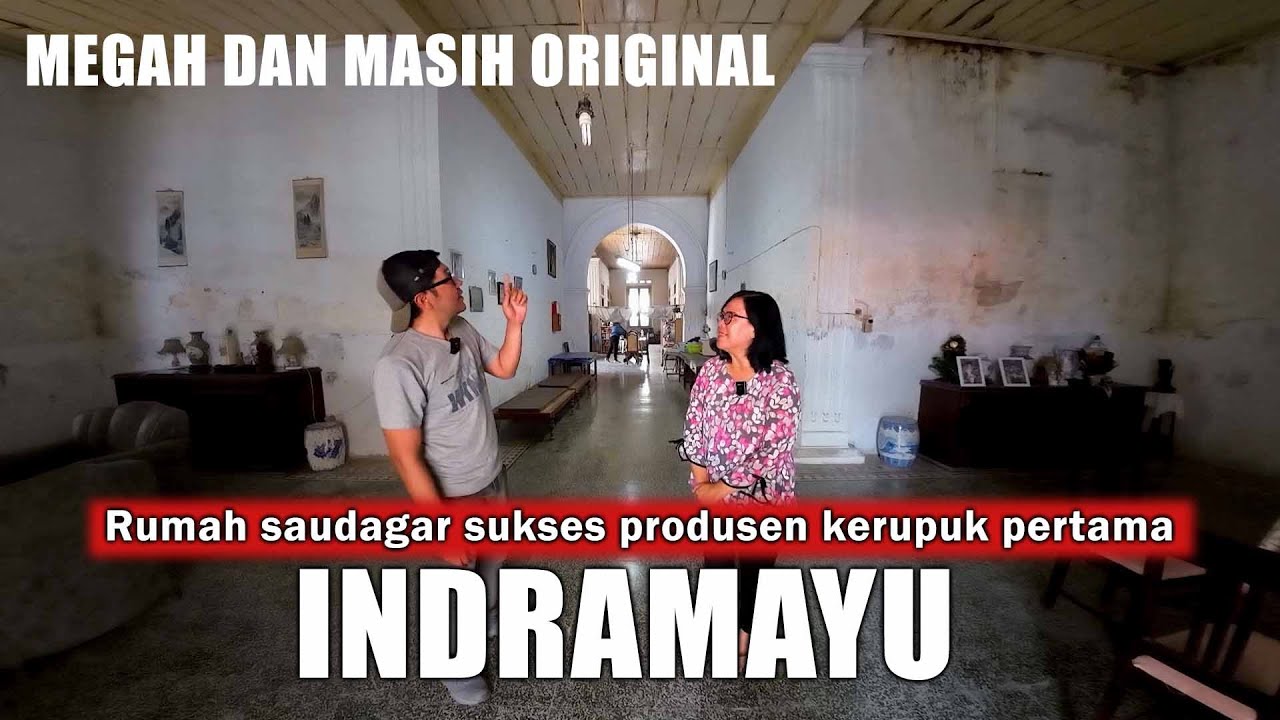 Megah!! Rumah pengusaha kerupuk pertama di Indramayu.