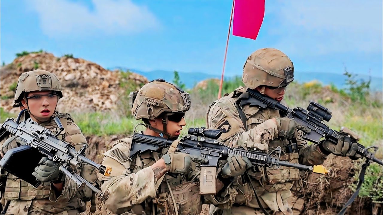 Combat Action! US Army Live Training with M2A3 Bradleys in Bulgaria