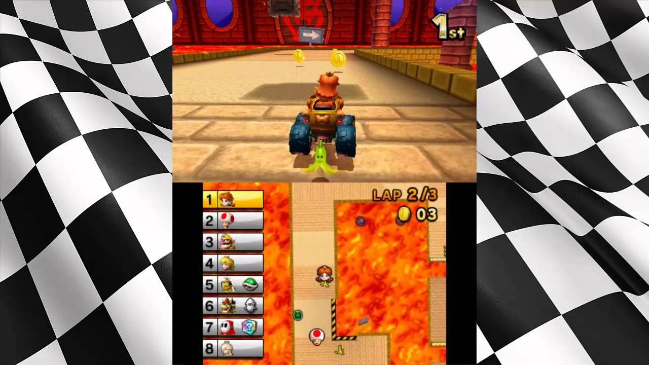 Mario Kart 7 - Mirror Shell Cup (3 Star Ranking)