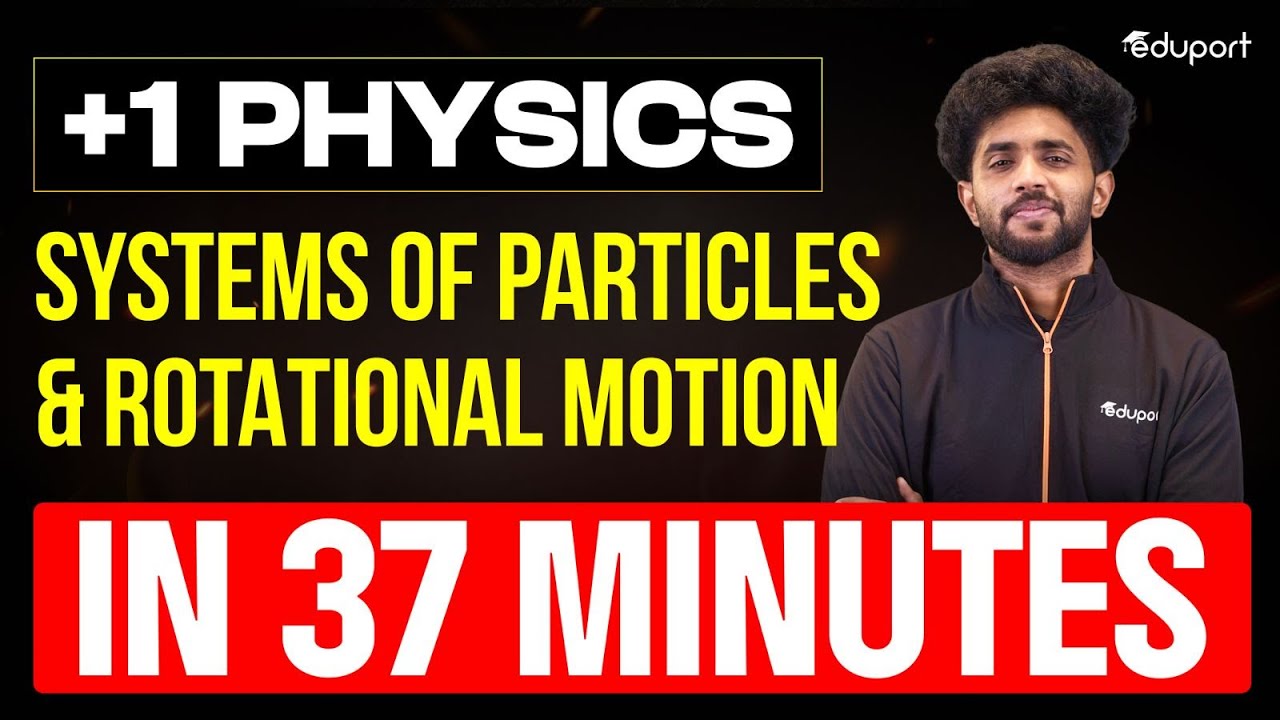Plus One Physics 6. Systems of Particles and Rotational Motion Summary | Eduport Plus One