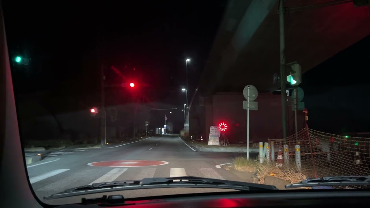 深夜ドライブ 川島～東松山メガドンキーホーテ