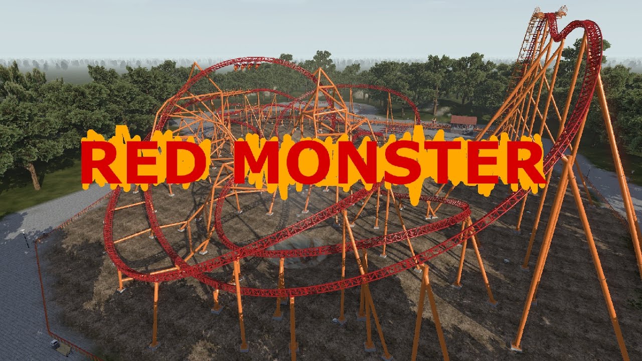 [NoLimits 2] - Red Monster - Gerstlauer Infinity Coaster