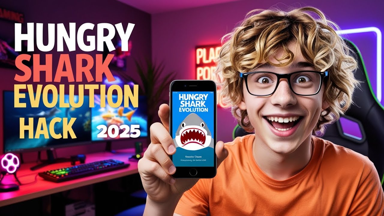 Hungry shark evolution Crazy mod iOS android Hack 2025 🦘🦘