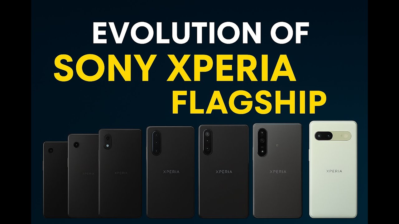 Evolution of Sony Xperia Flagship Phones