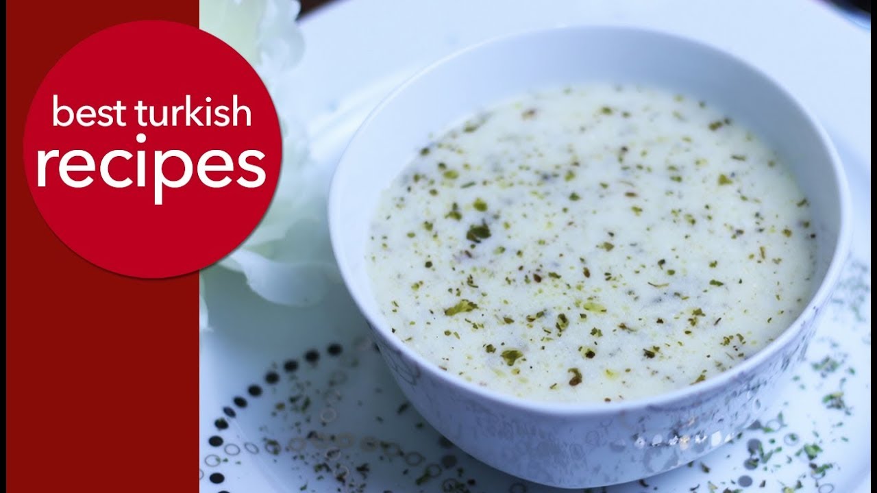 Yoghurt Soup Recipe With Mint - Soup Recipes - Best Turkish Recipes