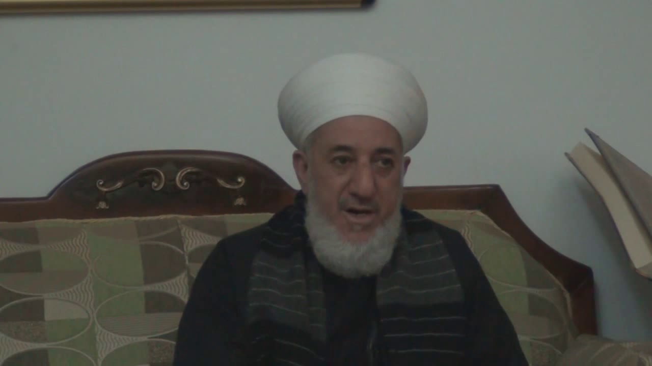 جزء من درس لحضرة الشيخ عباس فاضل الحسني بتأريخ 10- 12 - 2011
