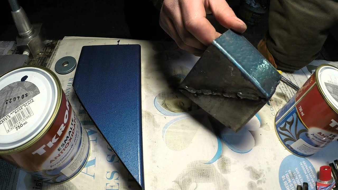 Test de la peinture martelée Tkrom