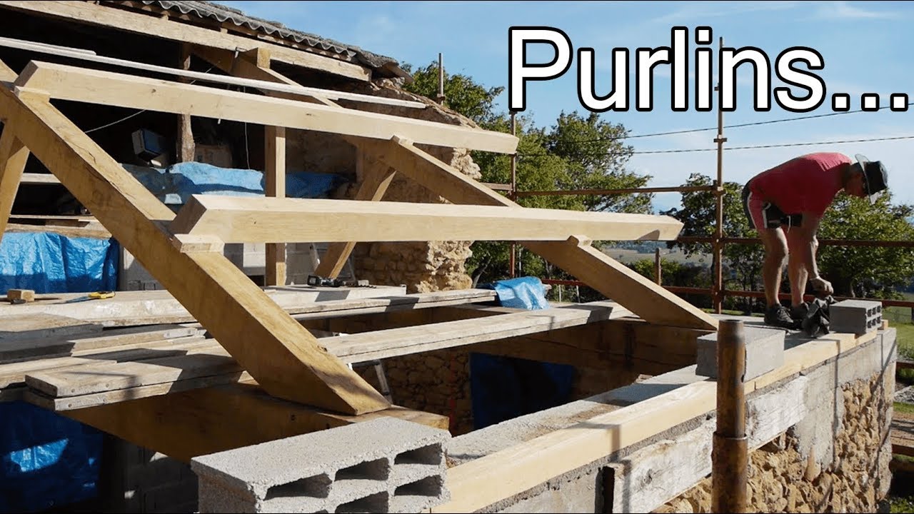 DIY ROOF: WHAT ARE PURLINS??