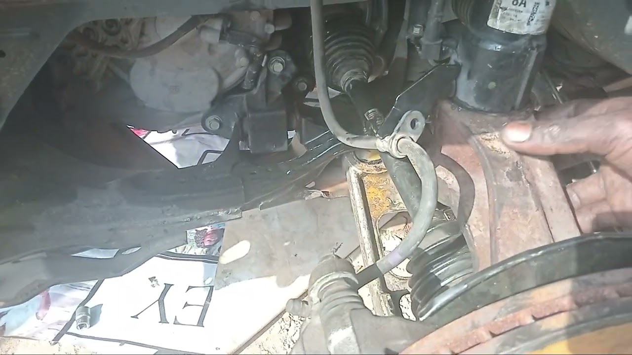 2017 ACURA MDX DRIVER'S SIDE FRONT SUSPENSION REPLACEMENT 