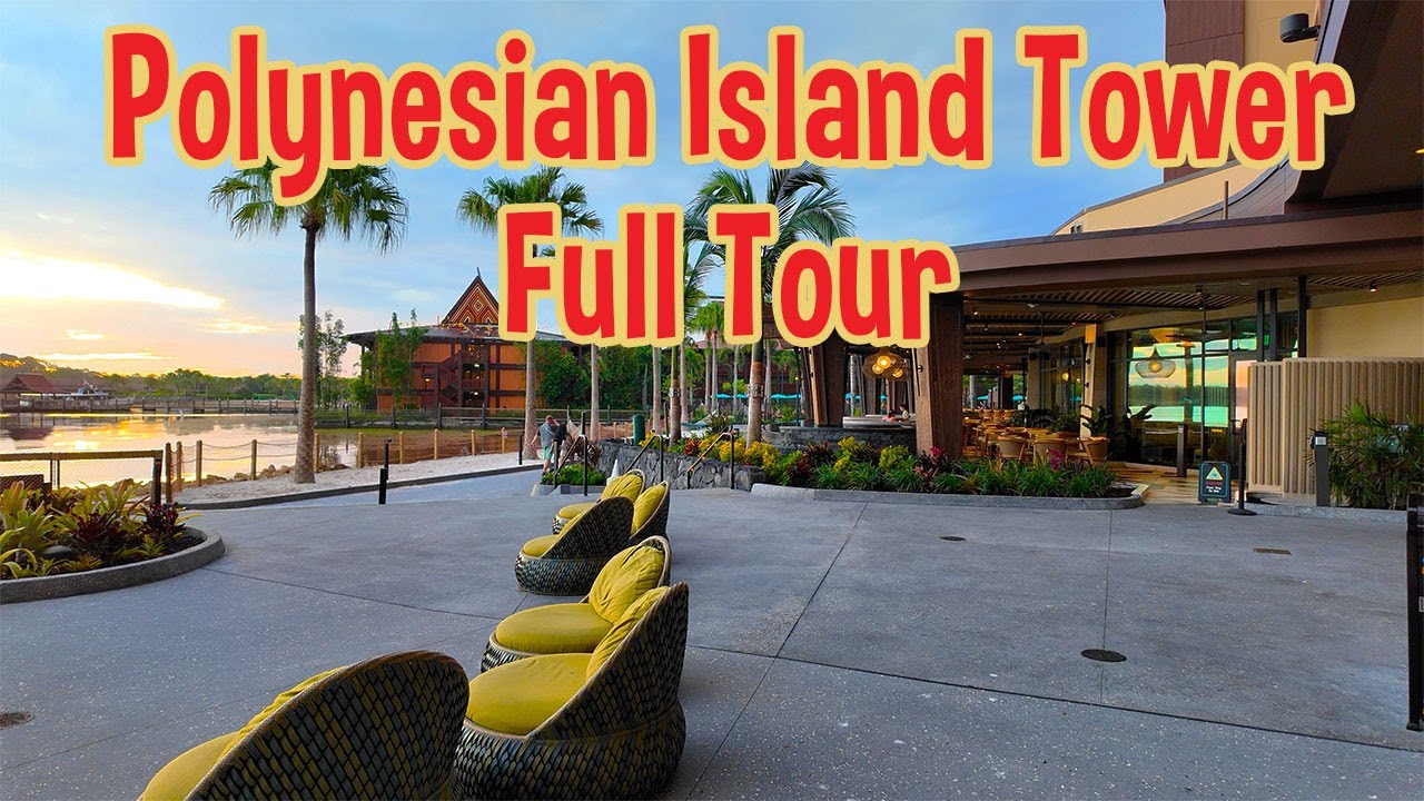 Polynesian Island Tower FULL Tour | One Bedroom Walkthrough