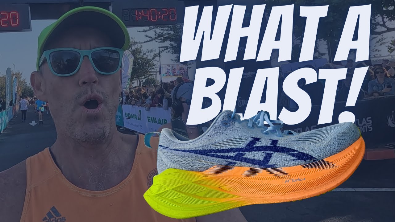 WHAT A BLAST! | Running a half marathon in the Asics Superblast 2