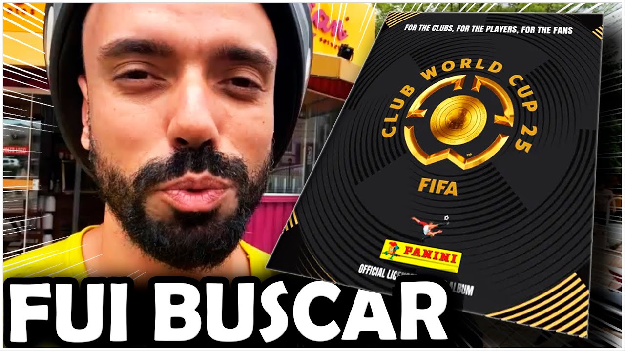 CHEGOU o ÁLBUM CLUB WORLD CUP 25 - Figurinhas Panini do Mundial de Clubes