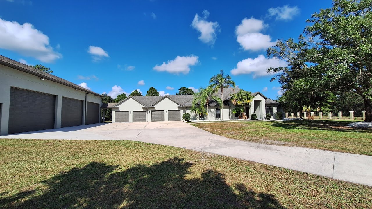 Se Vende Casa Espectacular de 6 Dormitorios 3 Baños con 5.80 Acres de Terreno en Orlando, Fla 32833