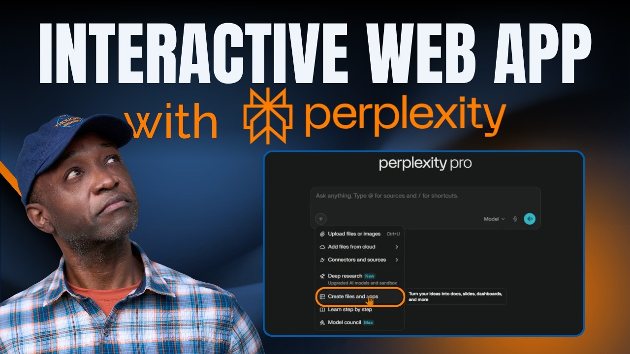 How to Create an Interactive Web App with Perplexity