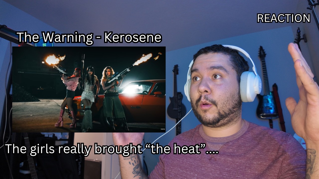 Metal Musician Reacts To The Warning - Kerosene - They really brought the heat..... Pun Intended :)