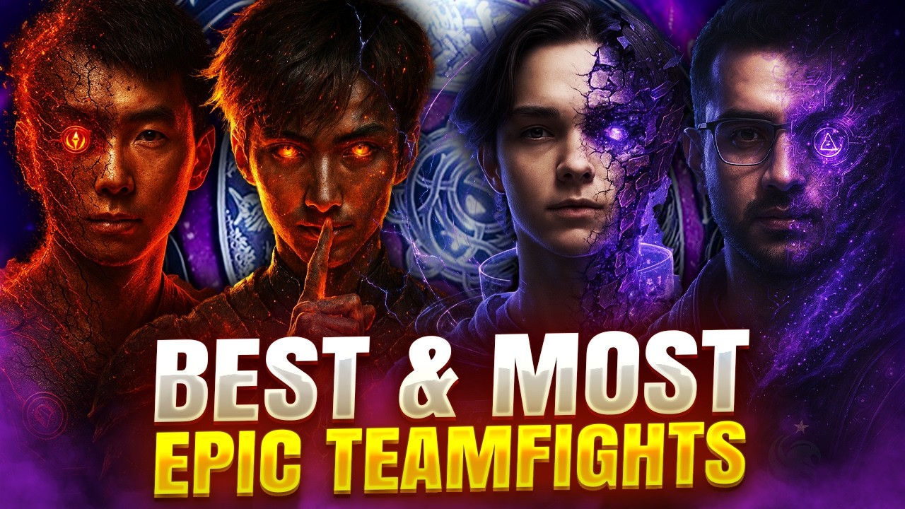 BEST & MOST EPIC Teamfights of TI14 The International 2025 &ndash; Dota 2