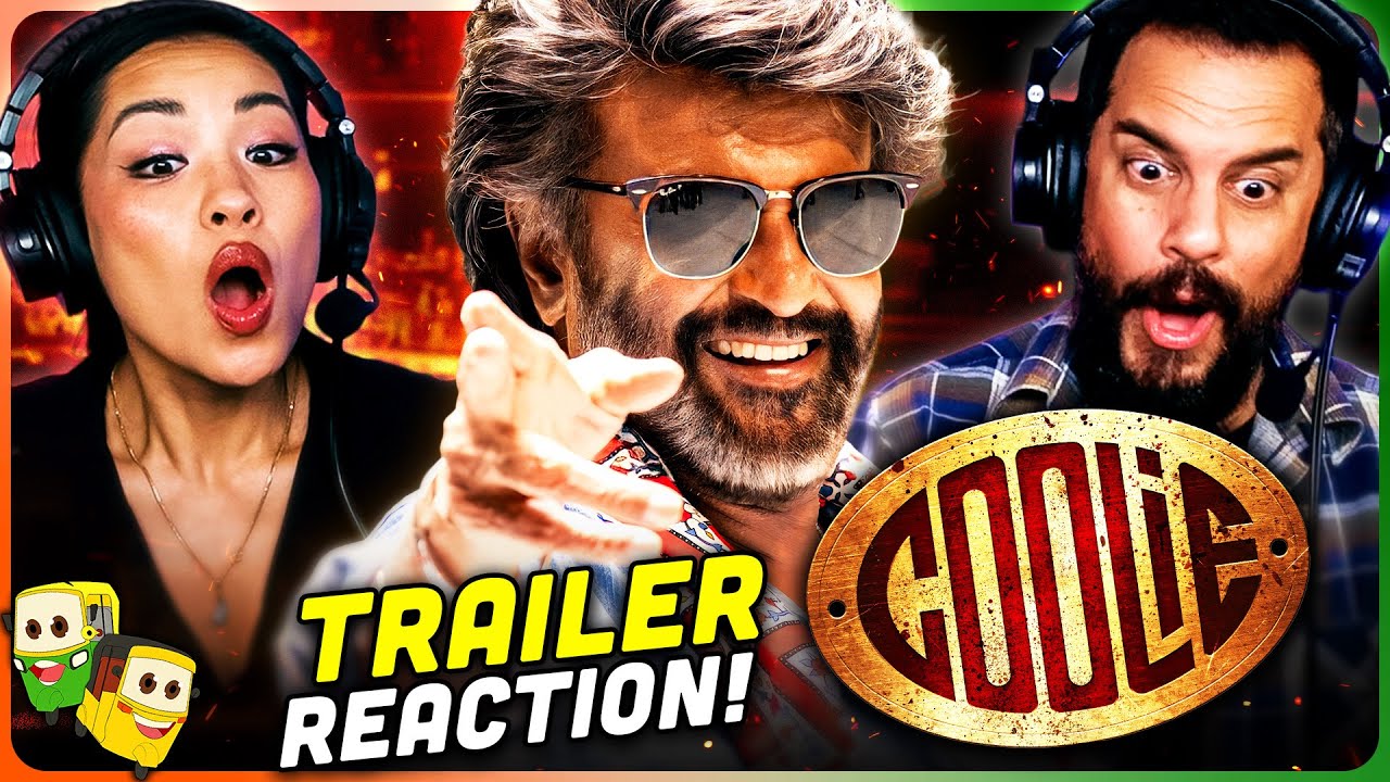 COOLIE Trailer Reaction! With Vivan & Brandon | Rajinikanth | Nagarjuna Akkineni | Aamir Khan