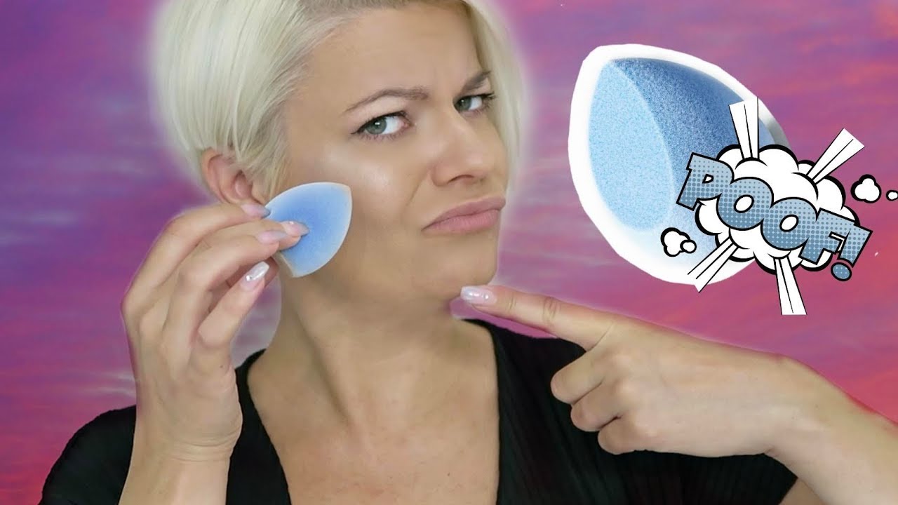 OMG ! WŁOCHATA GĄBKA Z MIKROFIBRY DO MAKIJAŻU ? CZY TO DZIAŁA?!