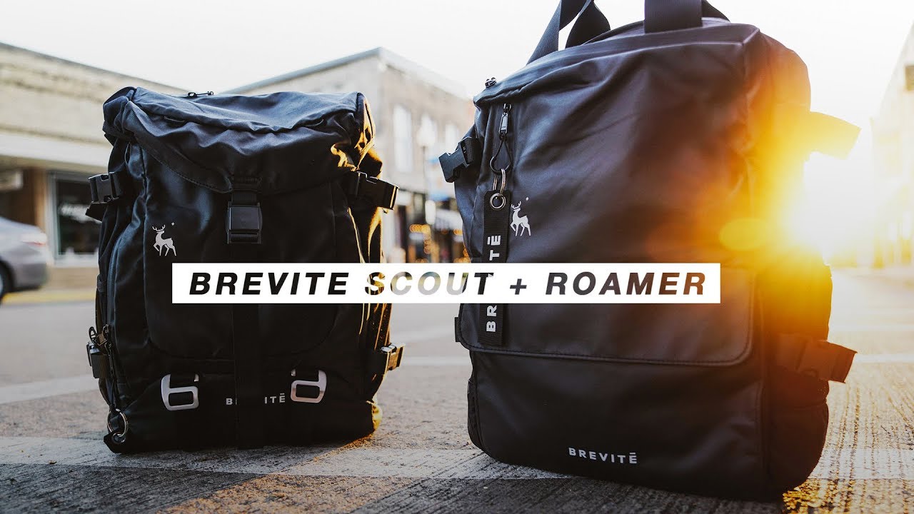 Best EVERYDAY TRAVEL Camera Bags!? - Brevite Scout + Roamer Backpack Review