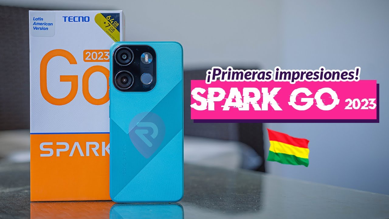 TECNO SPARK GO 2023│UNBOXING en ESPAÑOL│USB C y LECTOR de HUELLAS por menos de 100 U$D