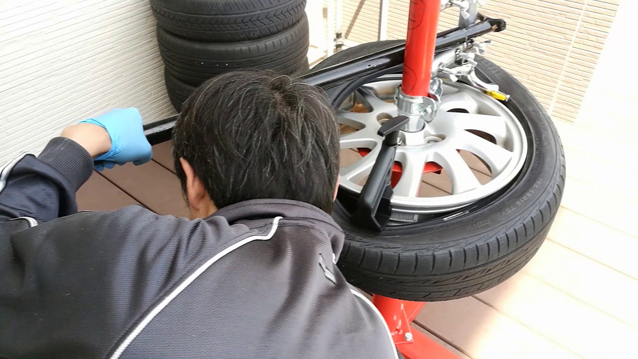 タイヤチェンジャー自作の練習