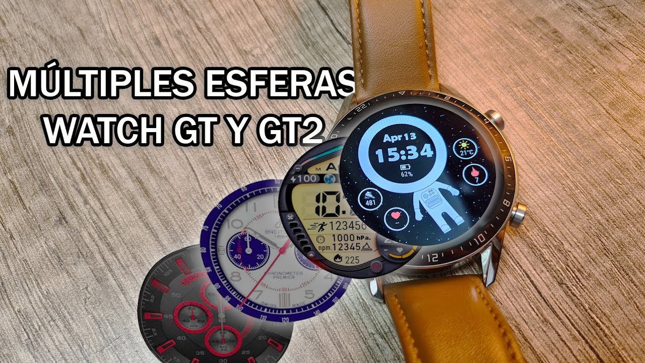 Aprende a INSTALAR MÚLTIPLES ESFERAS Huawei Watch GT y GT 2 u Honor (SIN ROOT) 2021