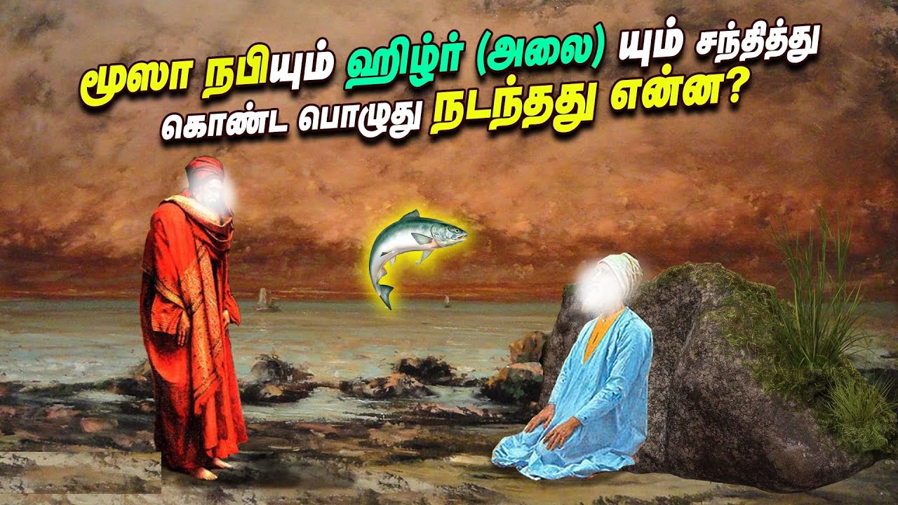 மூஸா நபியும் ஹிழ்ர் (அலை ) யும்  சந்தித்து கொண்டபொழுது நடந்தது என்ன ? |  ஹிழ்ர்(அலை)  மூஸா (அலை)