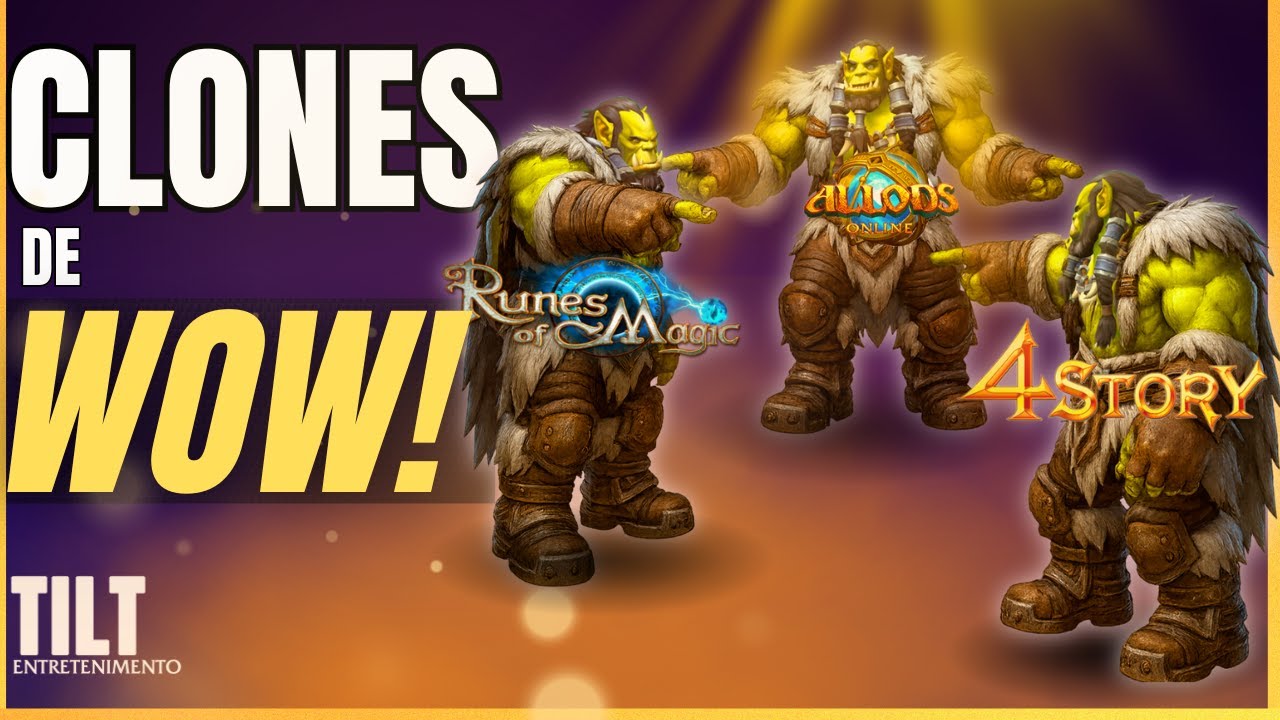 CLONES DE WOW: PLÁGIO, TRETAS E PROCESSO!