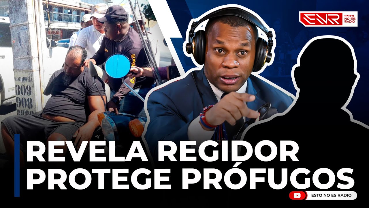 RAMÓN TOLENTINO REVELA REGIDOR PROTEGE PRÓFUGOS CASO LA GUÁYIGA Y OCULTA EVIDENCIA