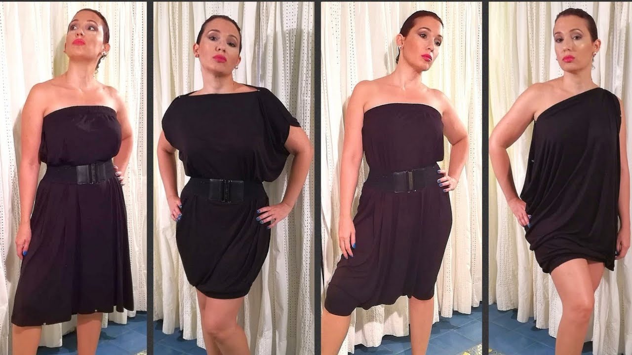 Da GONNA ad ABITO TRASFORMABILE - Dress diy - Tutorial by Diana Toto